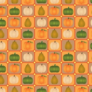 simple pumpkins square autumn