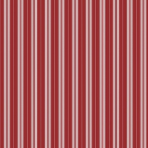 Lava Falls Red on Red  Autumn Winter 2022 2023 Color Trend Mattress Ticking