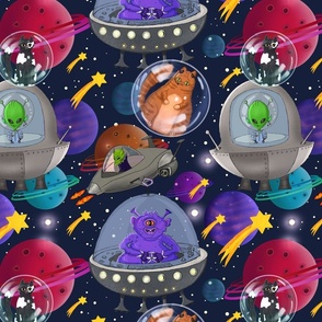 Creatures in space