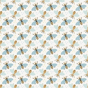 Honey Bee Pattern - Small 3x3