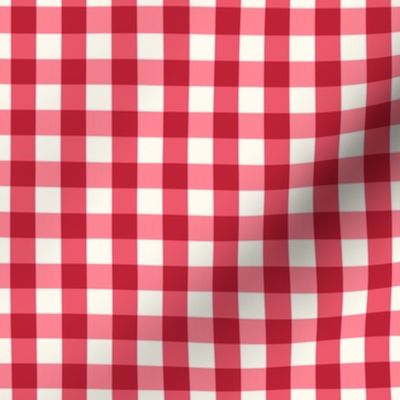 Gingham Red, Small Scale