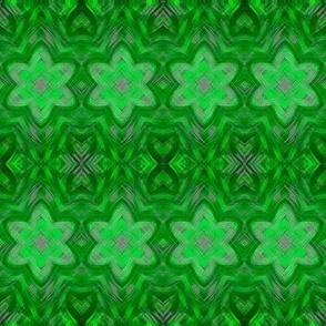 green andara star - abstract