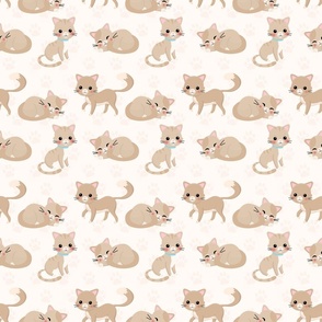 Cute Ragdoll Cats - Small 6x6
