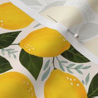 Summer Lemon Print - Small 6x6