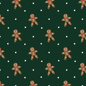 Gingerbread Man Green