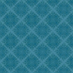 Olivia Rustic Tile Peacock Blue