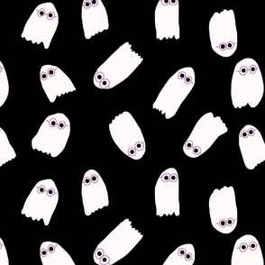 Little Ghosts with Glasses