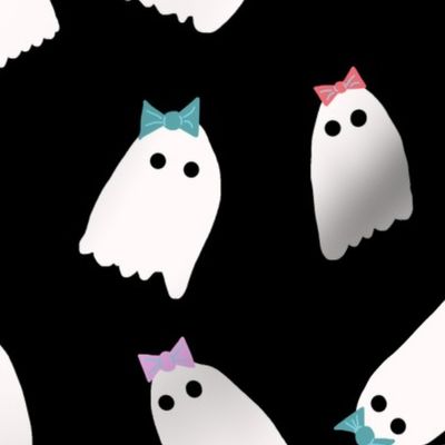 Little Ghosts with Bows