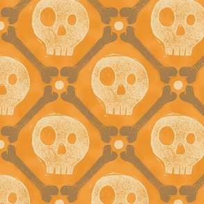 Halloween Skulls and Bones - Large Scale