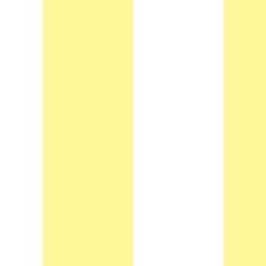 2 inch yellow and white stripes - vertical