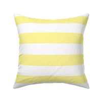 2 inch yellow and white stripes -  horizontal