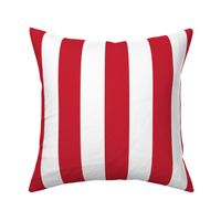 2 inch red and white stripes - vertical