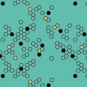 abstract honeycomb  