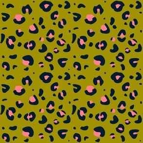 Olive leopard