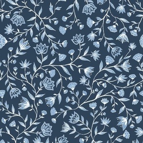 Innessa Floral Indigo