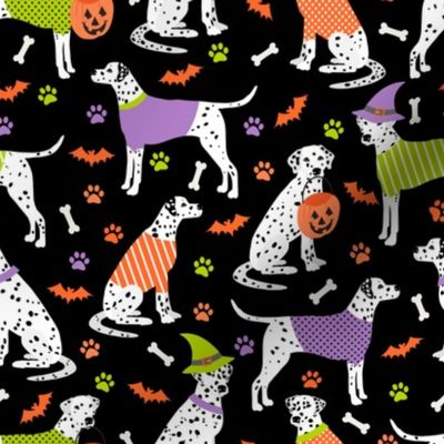 Halloween Dalmation Black