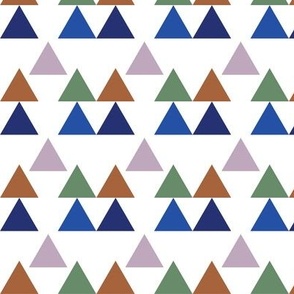 Forest woodland triangles