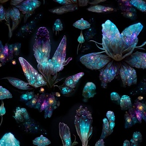 Dark fantasy flowers 