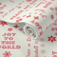 Christmas red white typography peace on earth joy Terri-Conrad-Designs copy