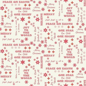 Christmas red white typography peace on earth joy Terri-Conrad-Designs copy