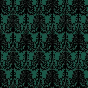 Arsenic Green Fabric, Wallpaper and Home Decor | Spoonflower