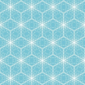 Snowflakes pattern 3