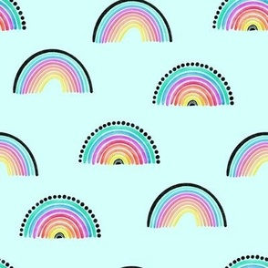 Retro Spring Rainbows