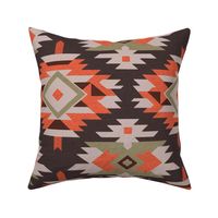 Boho Earth Tones Ikat