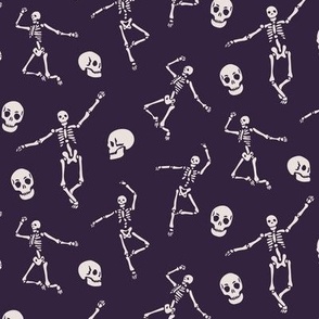 Dancing Skeletons and skulls 