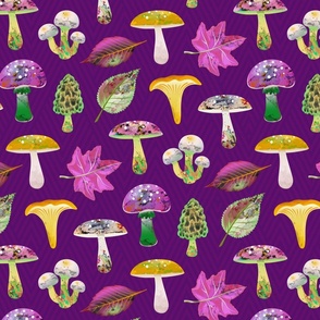 Mushrooms Purple Small