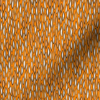 Fall Autumn Abstract Textured  Pattern Orange