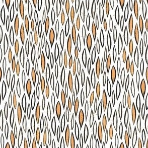 Fall Autumn Abstract Textured Pattern White