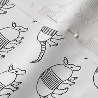 armadillo outlines