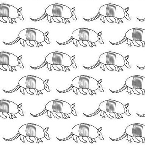 armadillo outlines