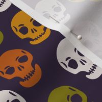 Halloween scary skulls 