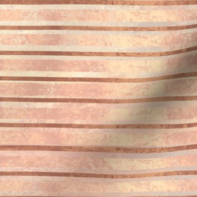 Rose Gold Girl Stripes