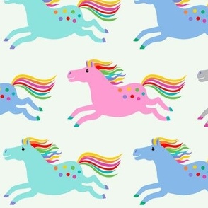 rainbow ponies 