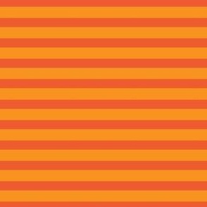 Halloween Stripes | Orange on Dark Orange