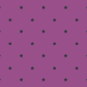 Small Stars | Purple & black