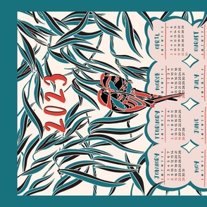 Parrots 2023 Folky Calendar 