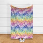 Rainbow Crystal Garden- Medium- Magical Crystals- Rainbows- Unicorn- Fairy tale- Novelty- Kids- Children- Dopamine Wallpaper- Multicolor- Pride- LGBTQ