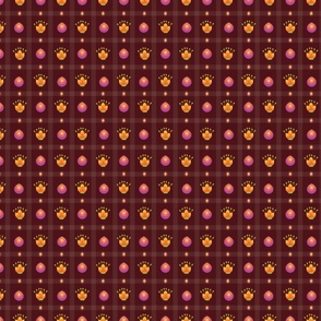 strip glow flower wine background