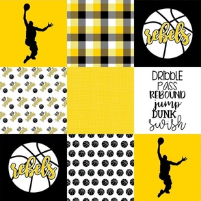 Rebels Basketball//Mens - Wholecloth Cheater Quilt