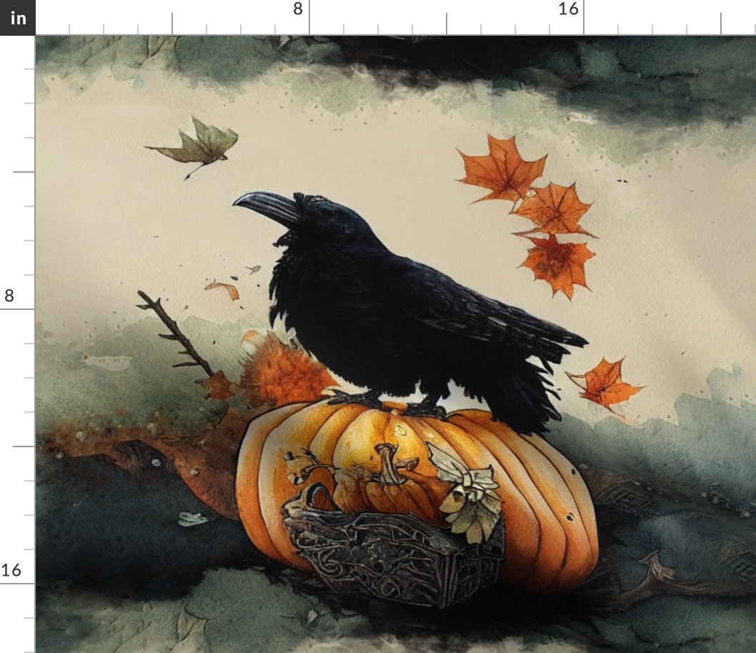 Raven's pumpkin patch