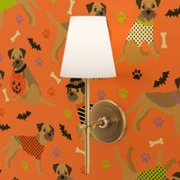 Halloween Border Terrier Orange
