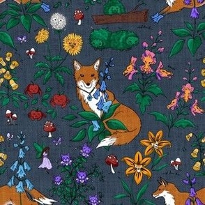 Fox and Foxgloves