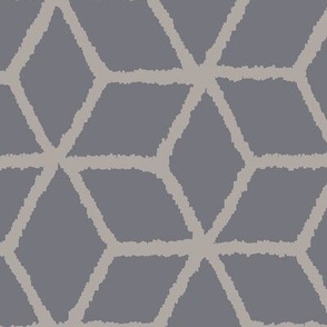 monochrome geometric - gray
