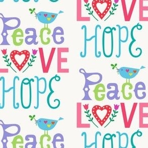 peace love hope