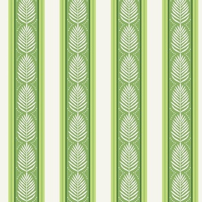 Palm Stripe_Grass Green