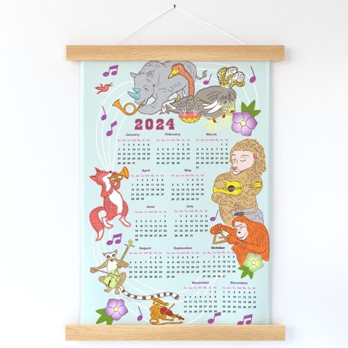2023 Animal Band Calendar